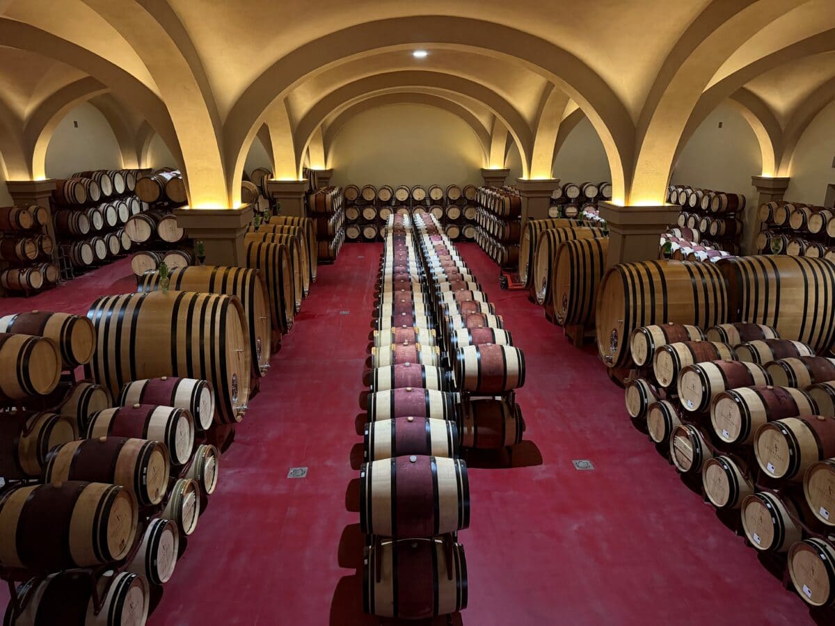 De barriques van Tenuta Argentiera