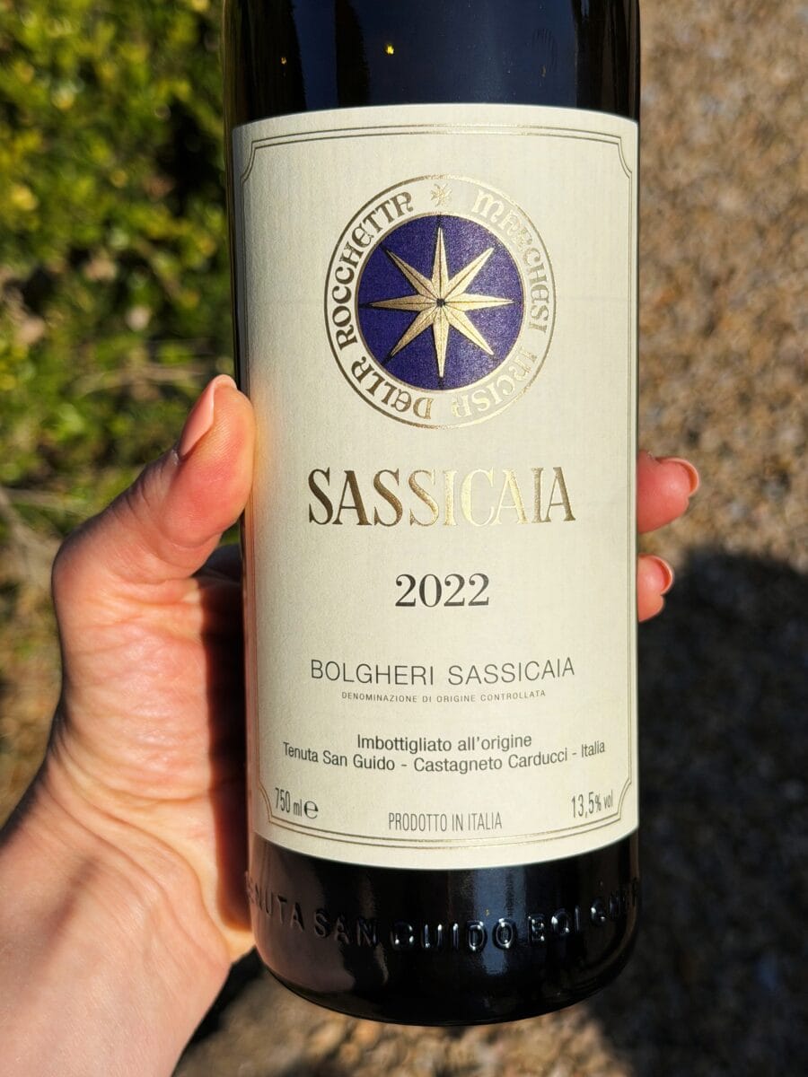 De beste wijn ter wereld in Bolgheri