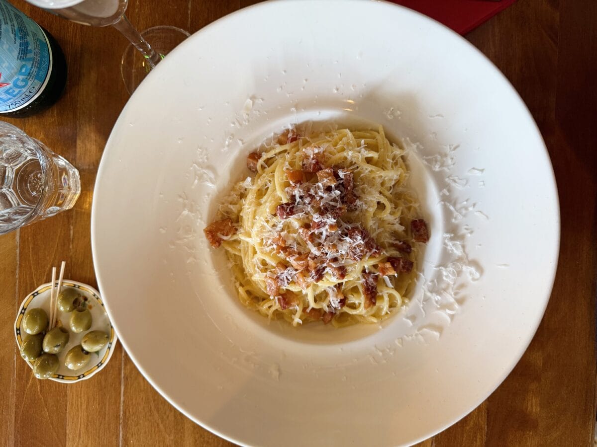 Spaghetti alla carbonara in Friesland