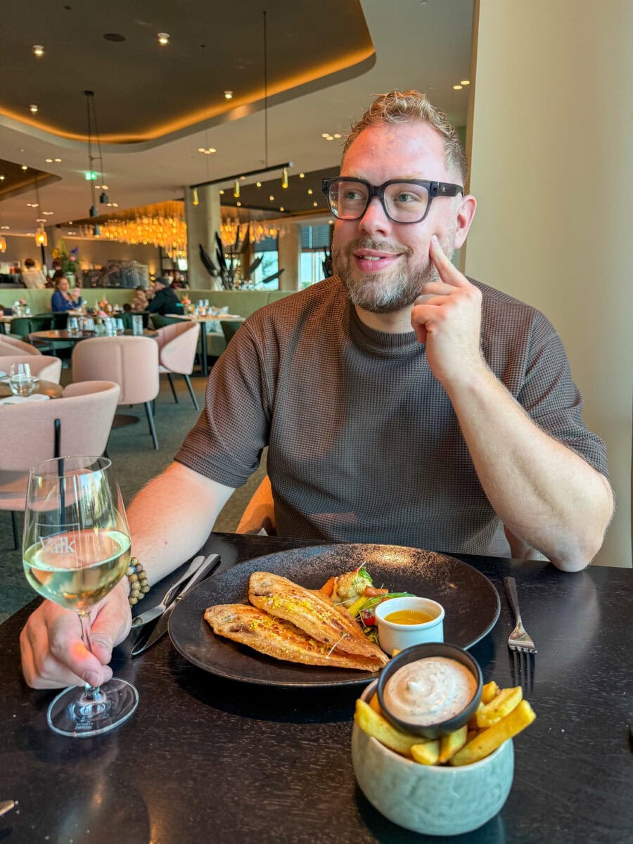 Bas Erkens bij Restaurant ZUID5 in Amsterdam