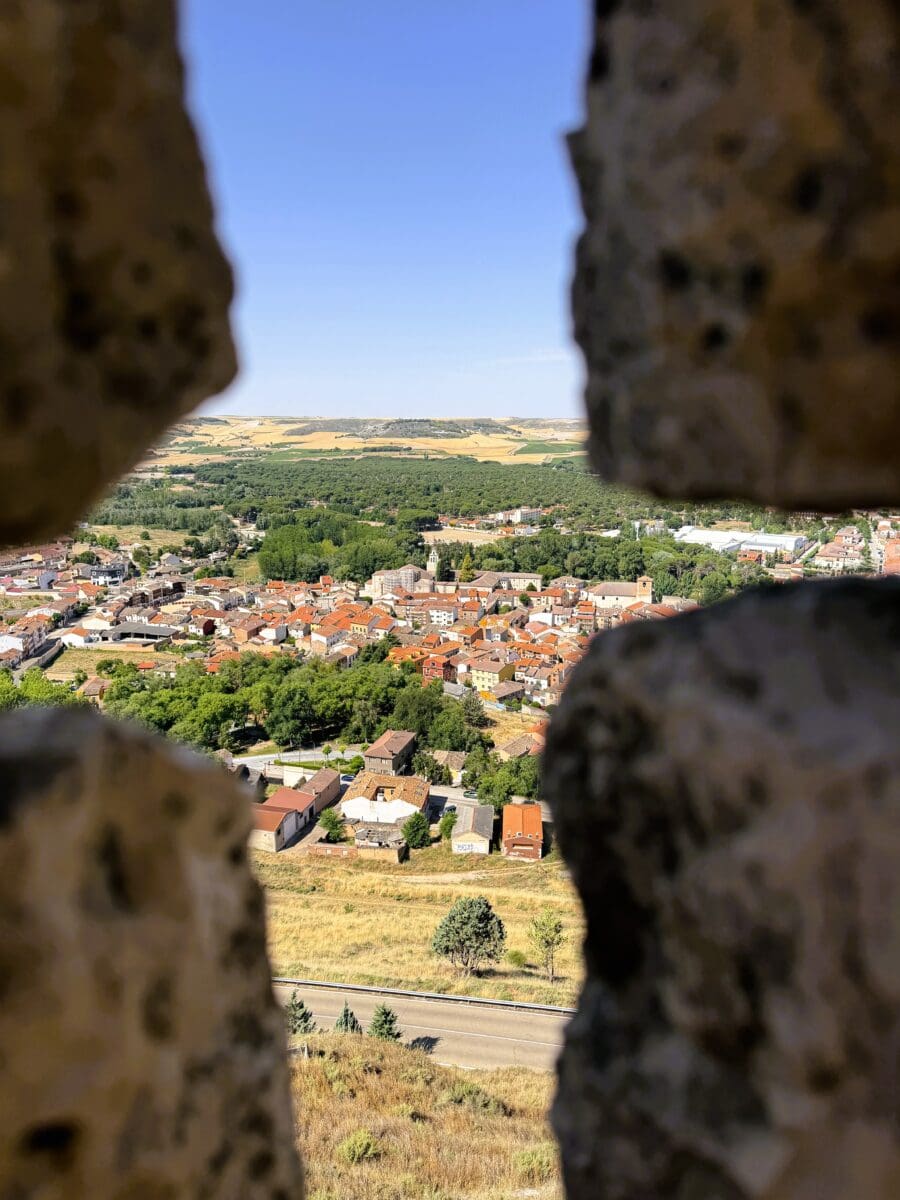 Uitzicht vanaf het Kasteel van Peñafiel
