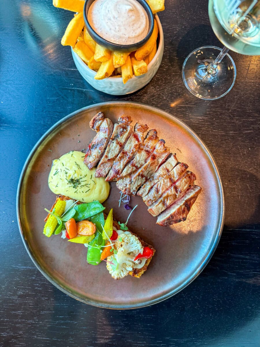 Entrecote bij Restaurant ZUID5 in Amsterdam