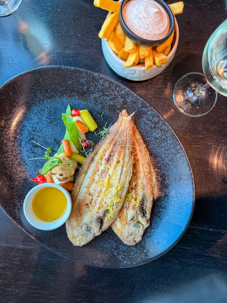 Sliptong à la meuniere bij Restaurant ZUID5