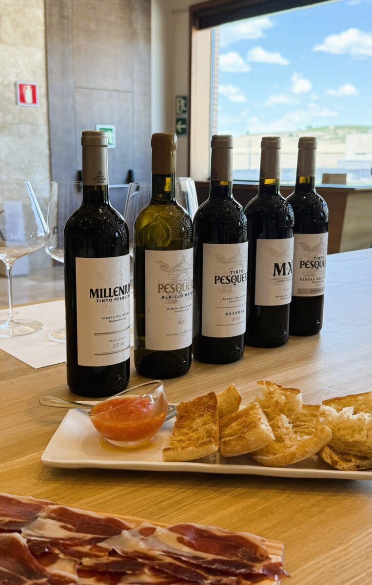 Wijnen van Tinto Pesquera in Ribera del Duero