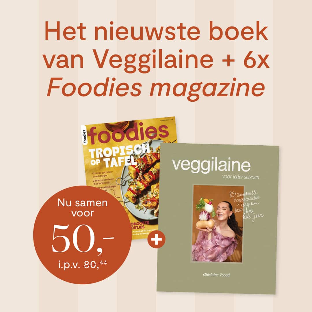 Foodies 6x x Veggilaine voor ieder seizoen abo-actie