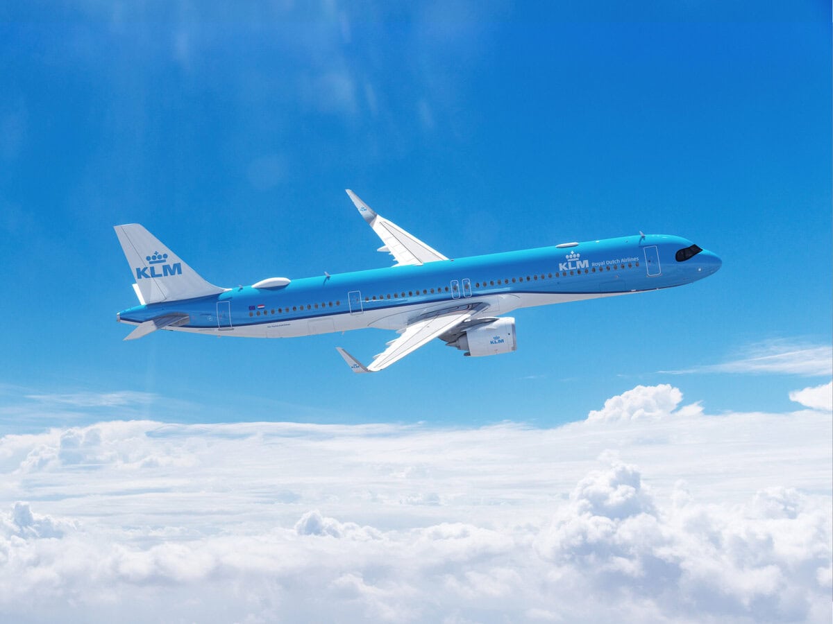 Airbus A321neo van KLM