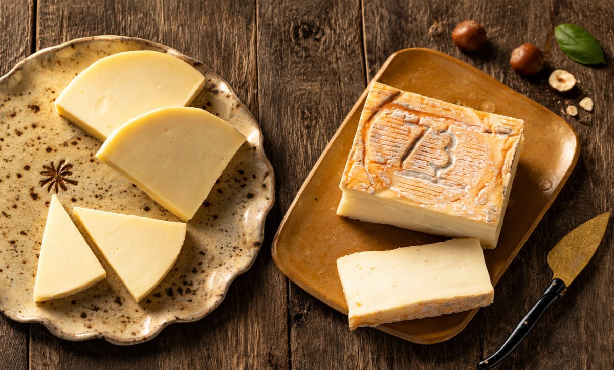 Provolone en Taleggio kaas