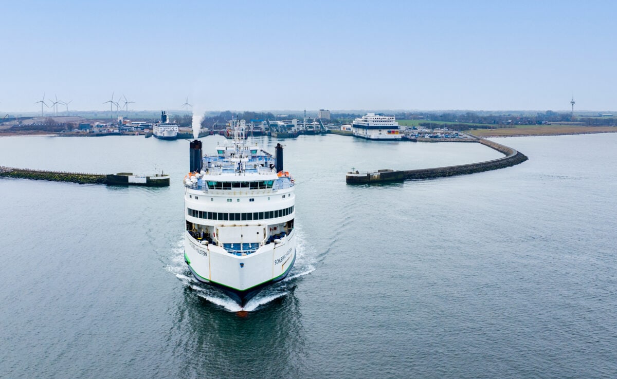 Ferry van Scandlines voor overtocht naar Scandinavië