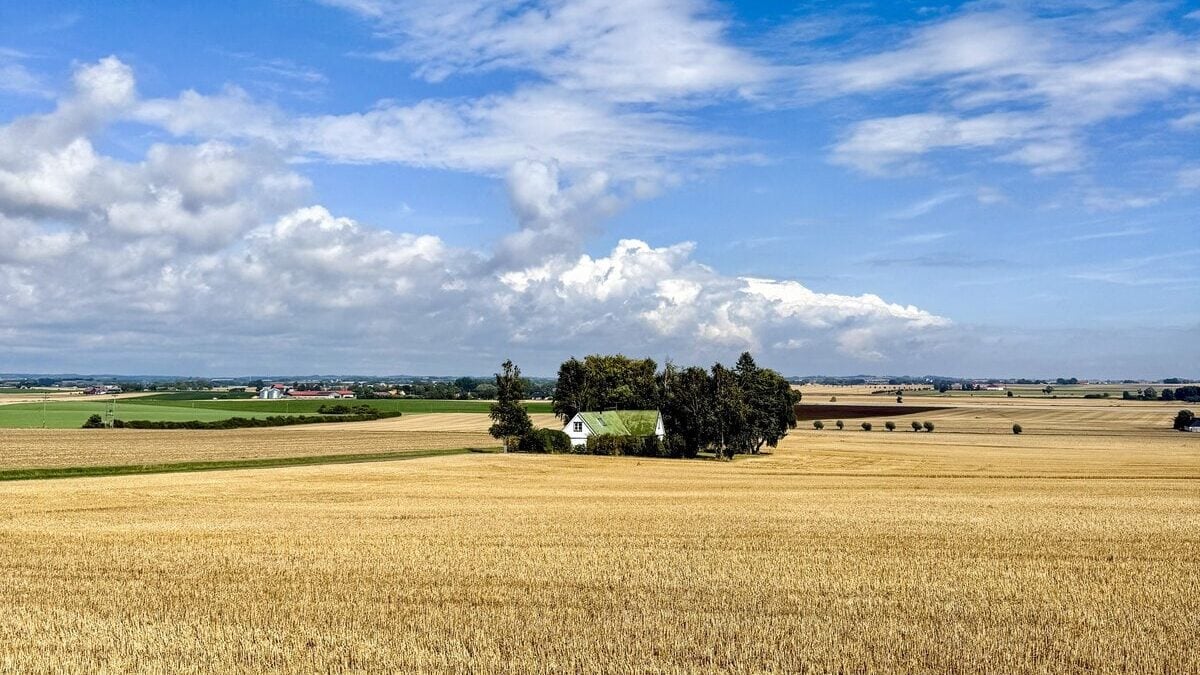 Akkers in het Zweedse Skåne
