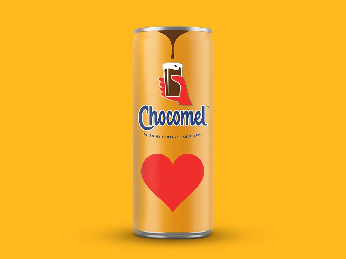 hocomel blikje met rood hart