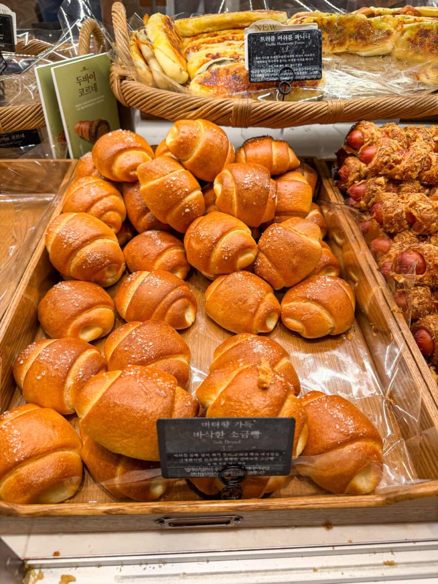 Salt bread in Zuid-Korea