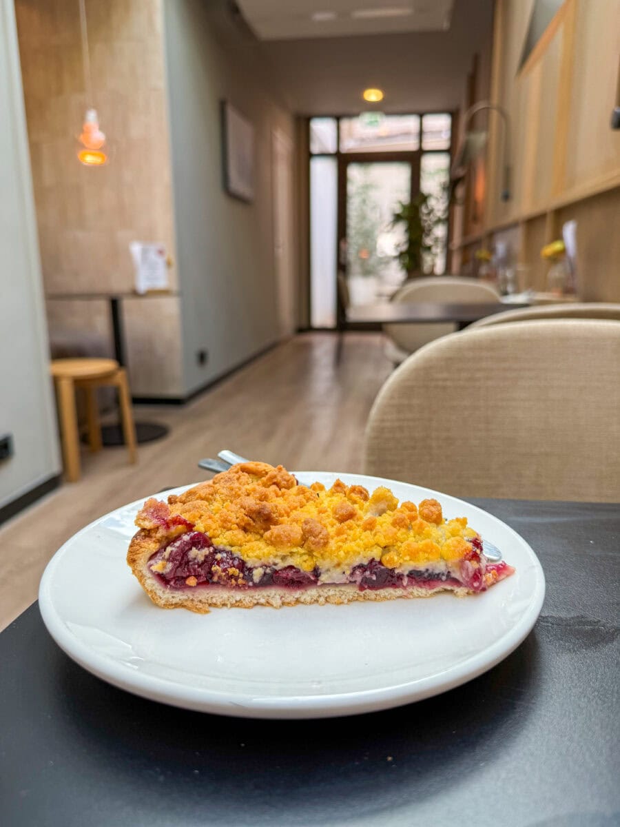 Kersenvlaai in Maastricht