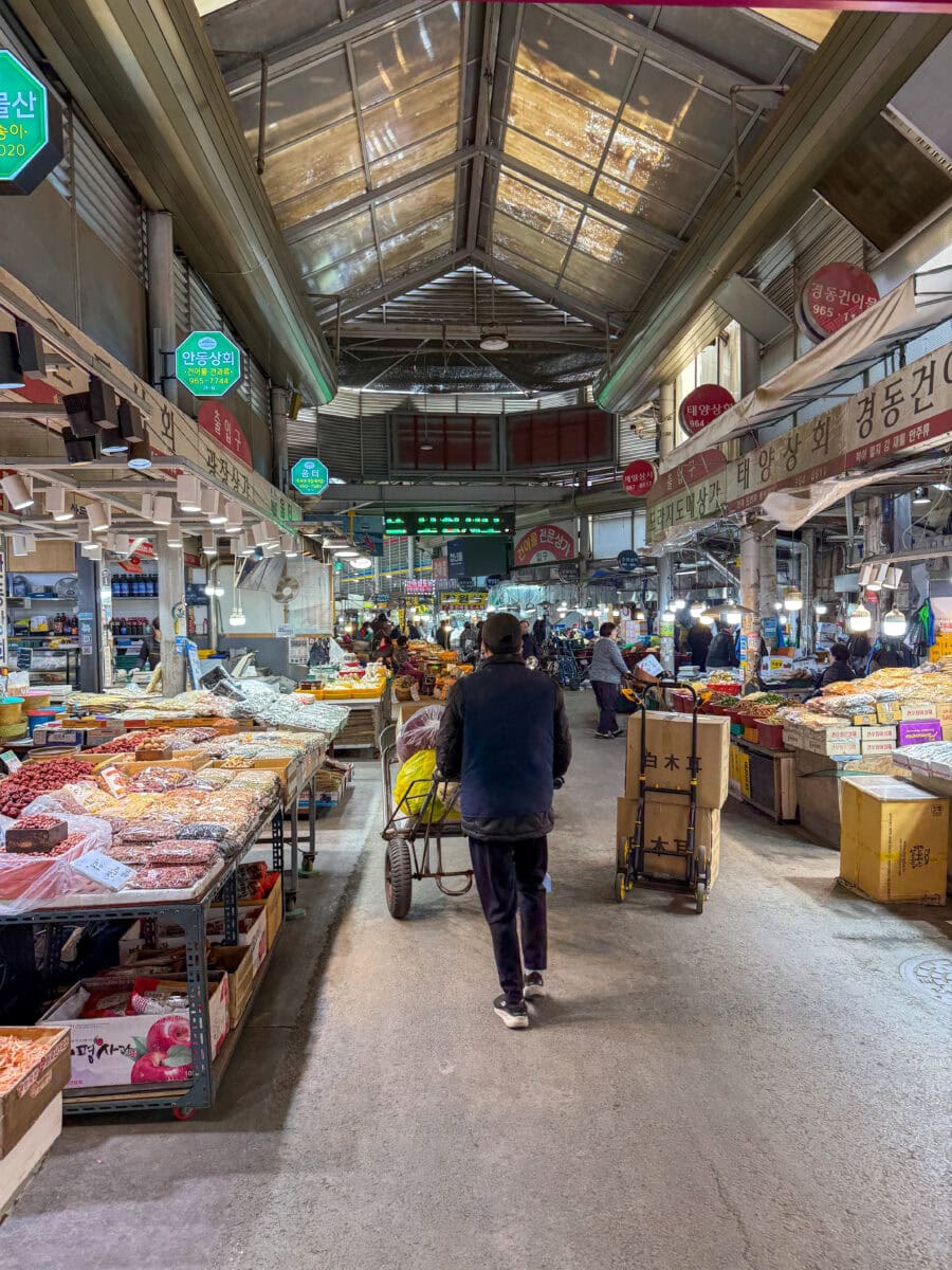 Gyeongdong Market in Seoul