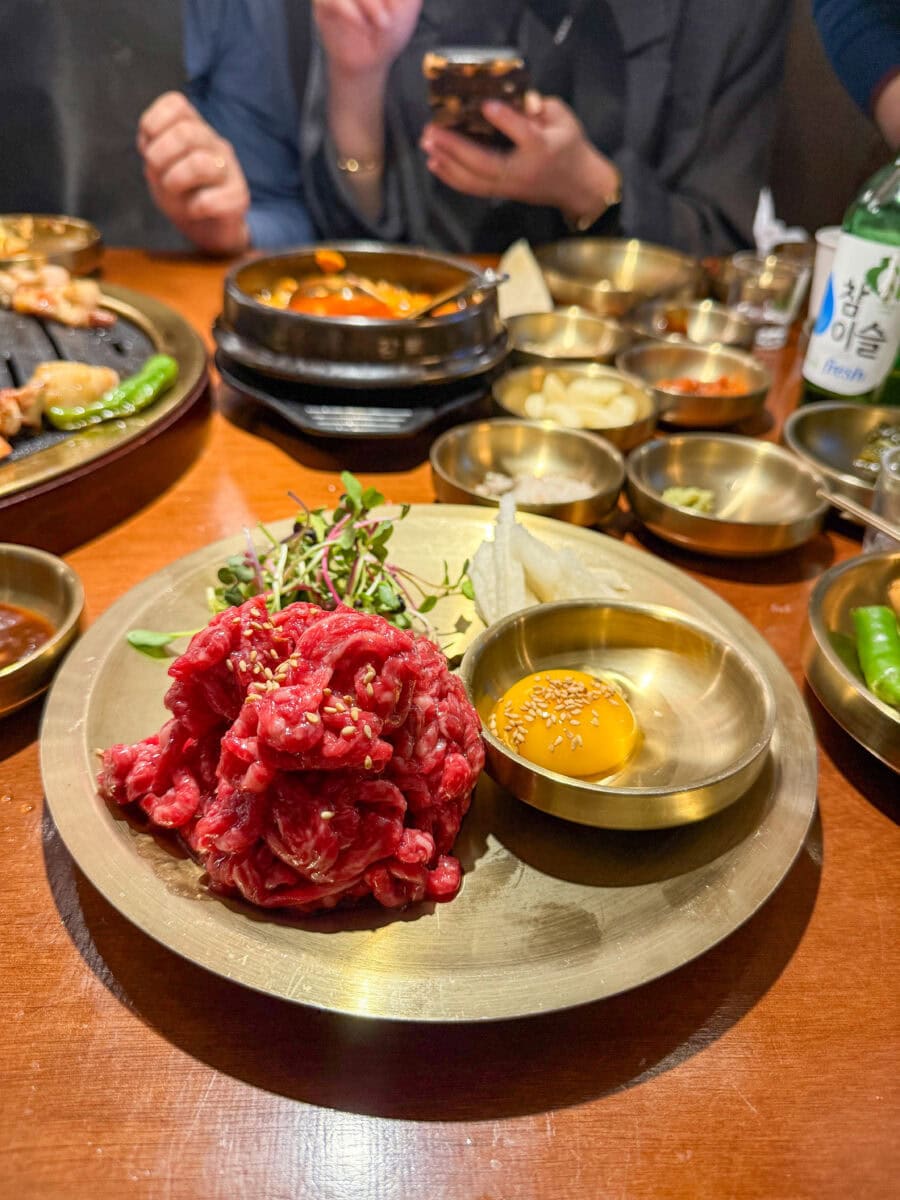 Bijgerechten bij Korean BBQ