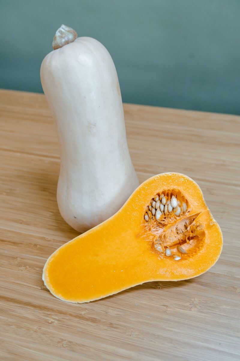 flespompoen doormidden gesneden