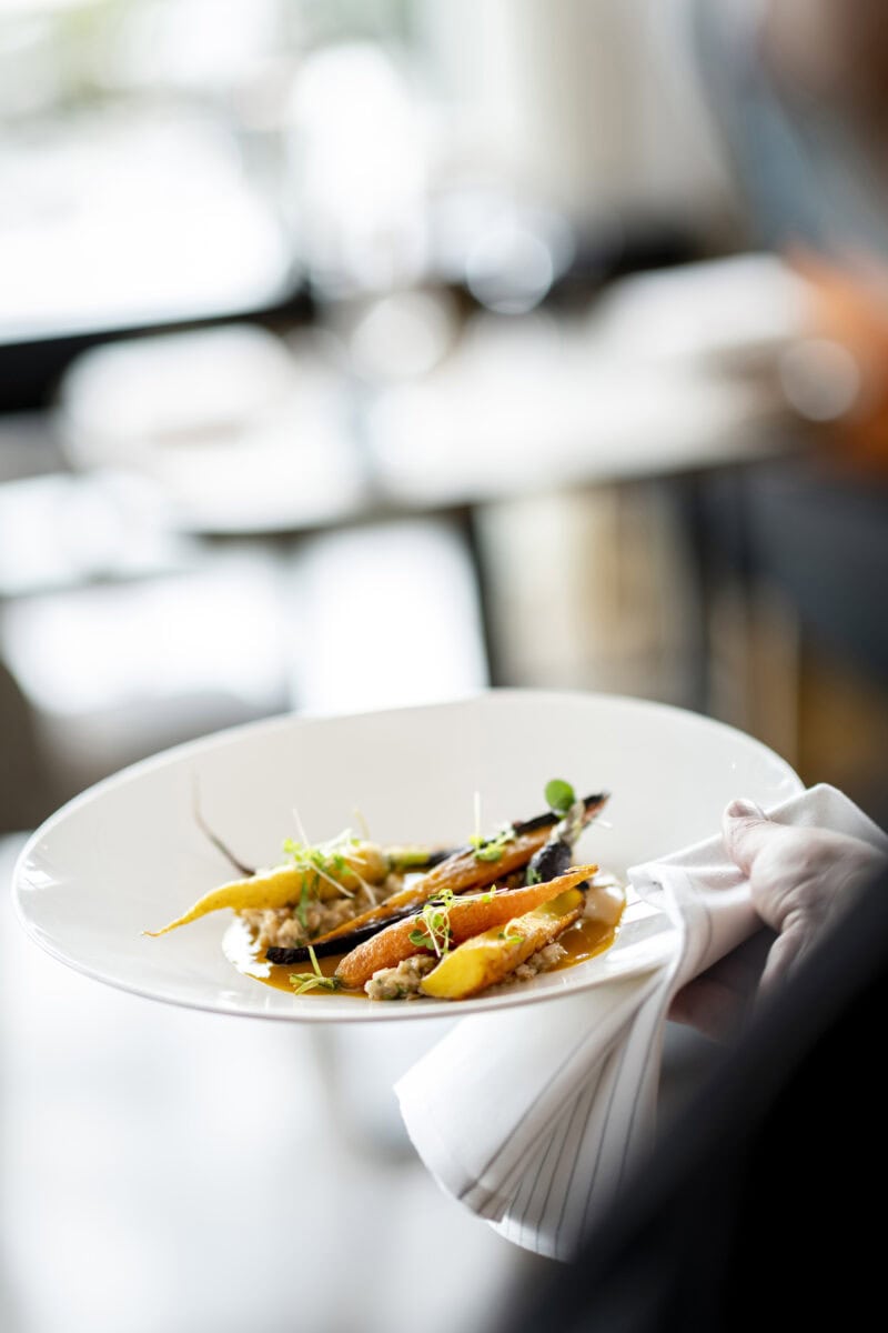 Gerecht bij een restaurant in Duitsland
