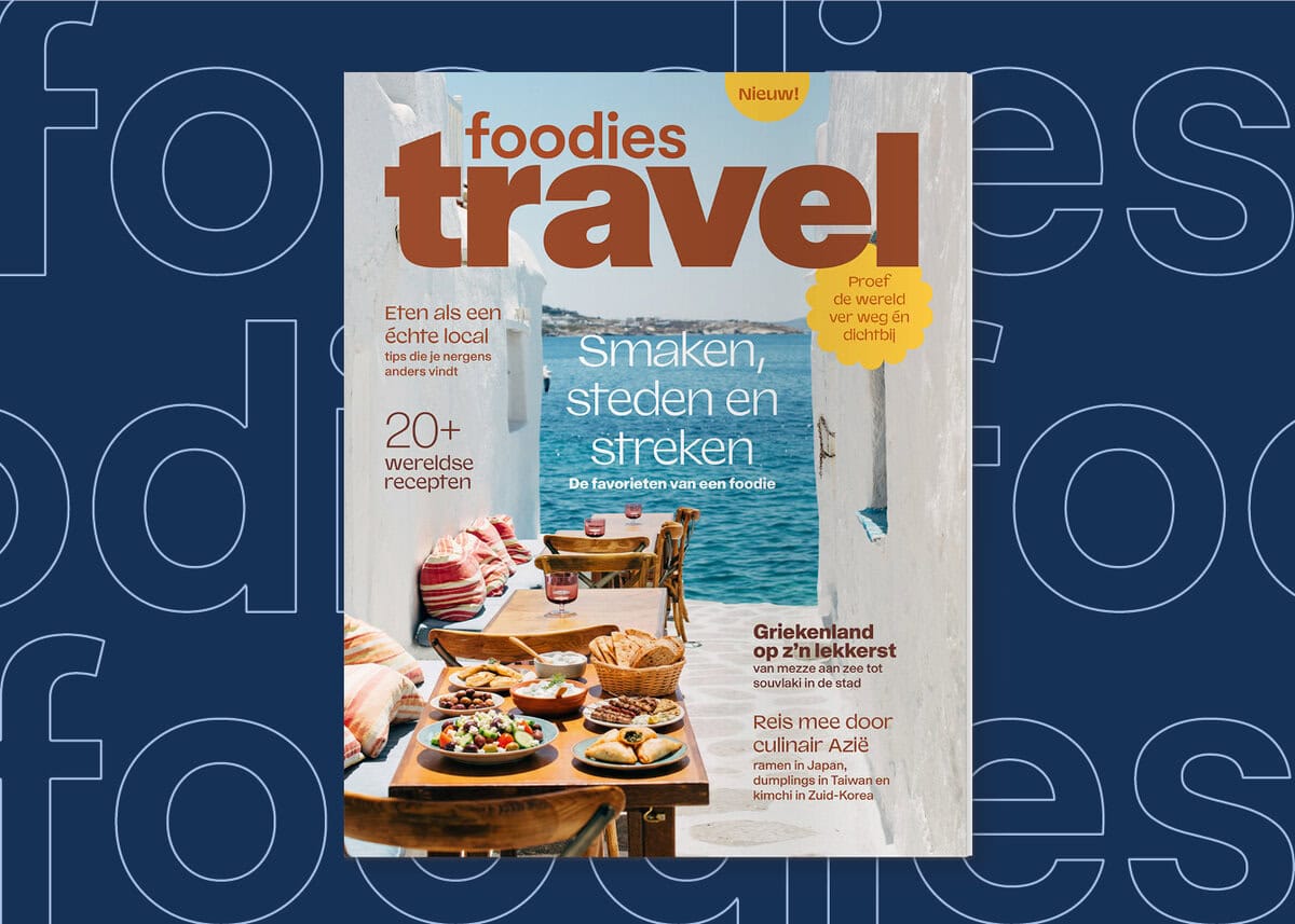 Cover magazine Foodies Travel