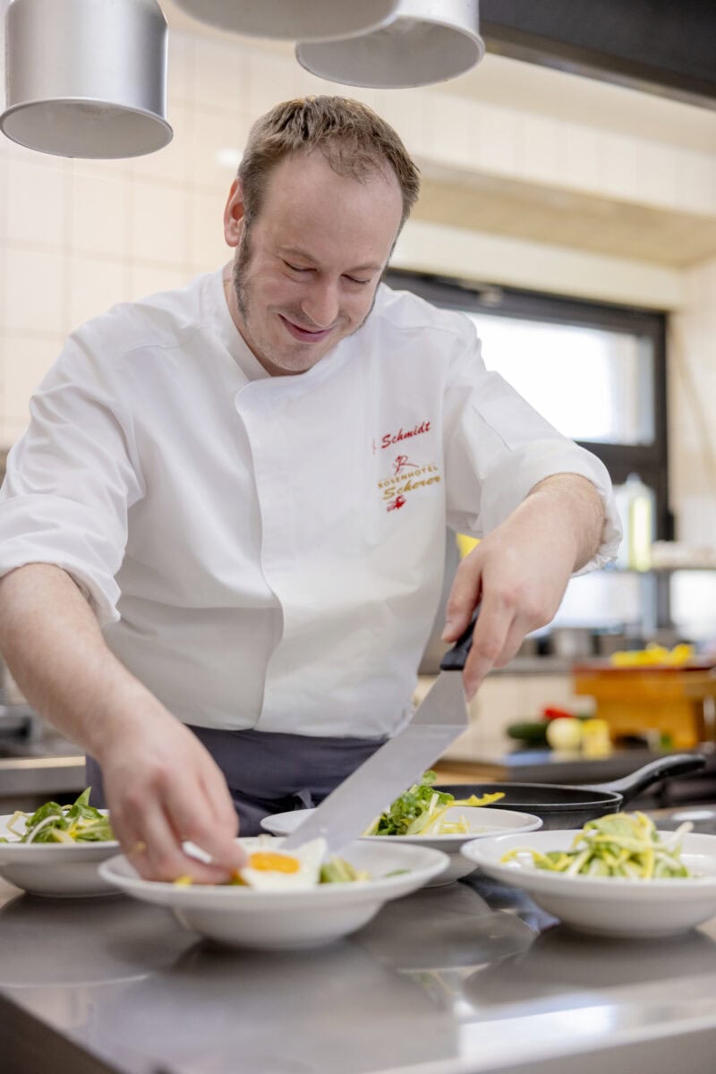 Chef-kok van Rosenhotel in Saarland