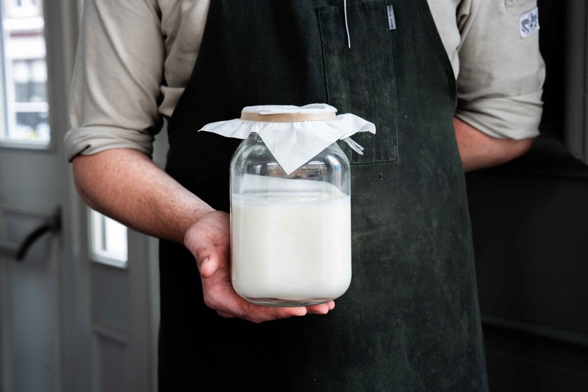 Cover voor Zelf yoghurt maken: tips van de chef