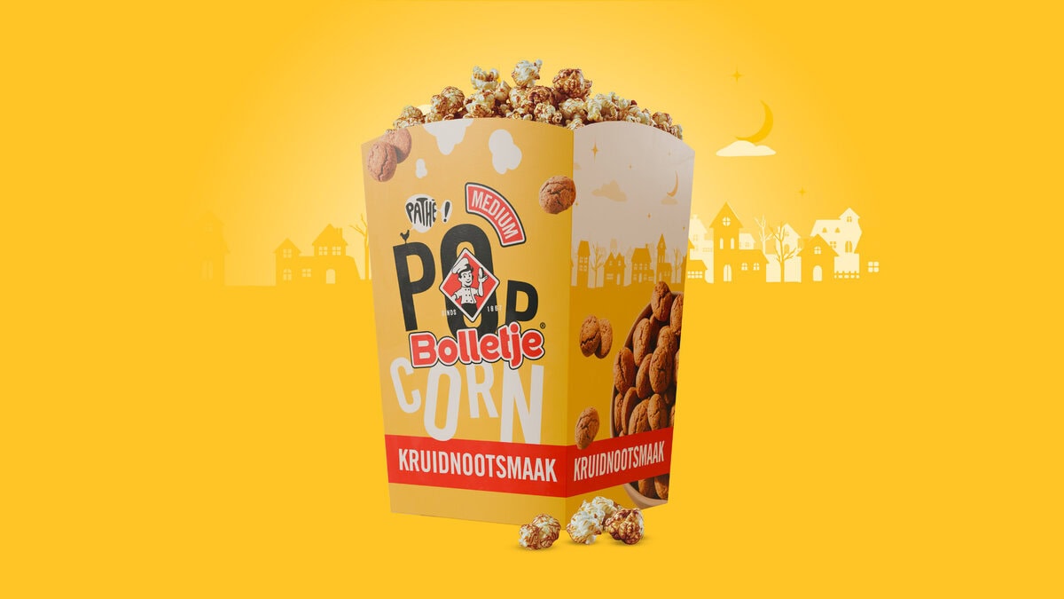 Pathe x bolletje popcorn