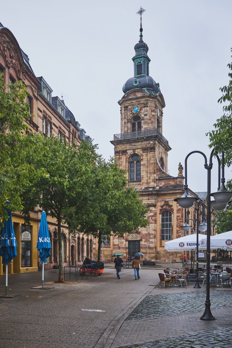Centrum van Saarbrücken