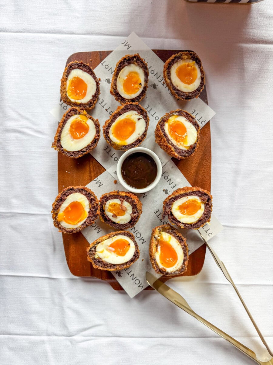 Scotch Eggs bij The Montenotte Hotel in Cork